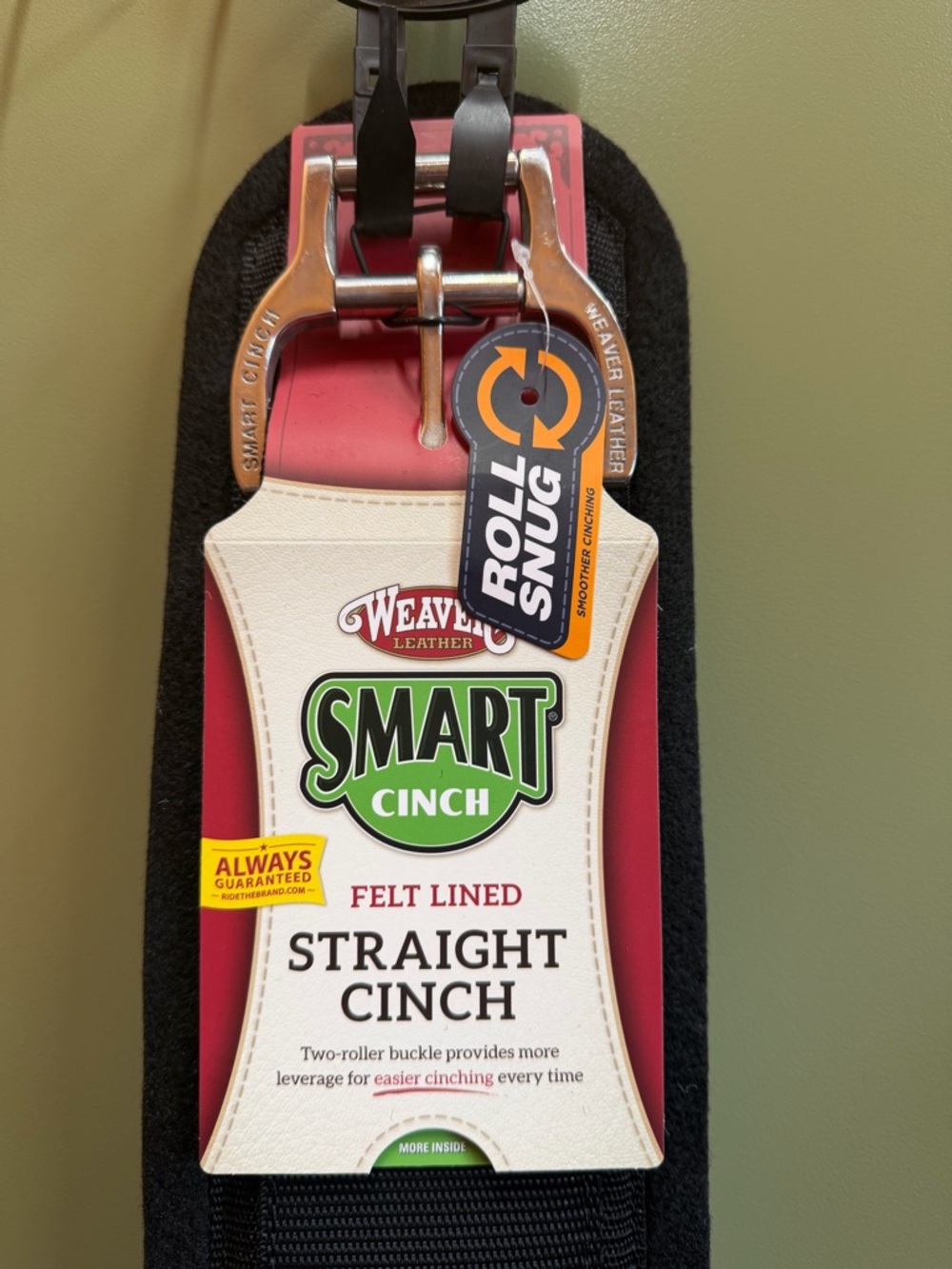 Horse Tack - Weaver Equine Smart Cinch - Straight and Roll Snug 32 inch - NWT - Picture 4 of 6